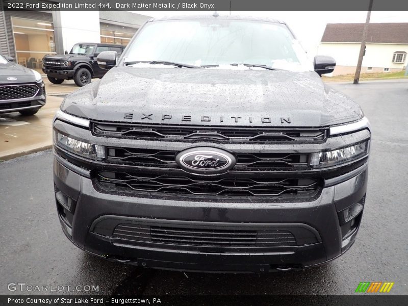Dark Matter Metallic / Black Onyx 2022 Ford Expedition Limited 4x4