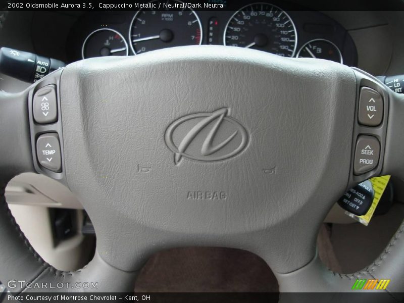 Cappuccino Metallic / Neutral/Dark Neutral 2002 Oldsmobile Aurora 3.5