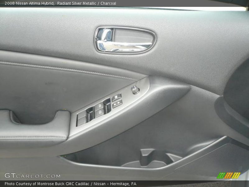 Radiant Silver Metallic / Charcoal 2008 Nissan Altima Hybrid