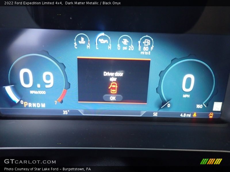 Dark Matter Metallic / Black Onyx 2022 Ford Expedition Limited 4x4