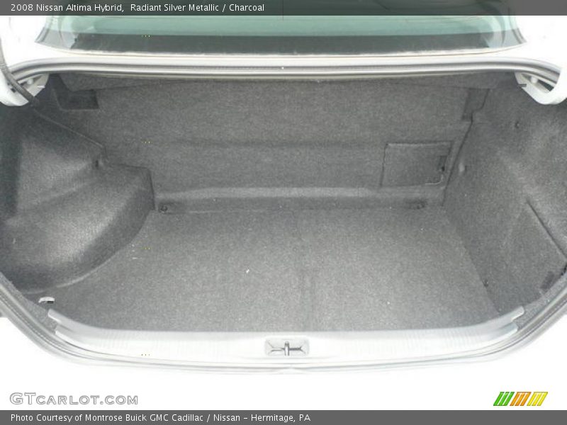 Radiant Silver Metallic / Charcoal 2008 Nissan Altima Hybrid