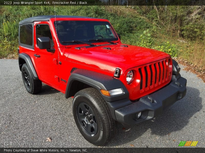 Front 3/4 View of 2023 Wrangler Sport 4x4