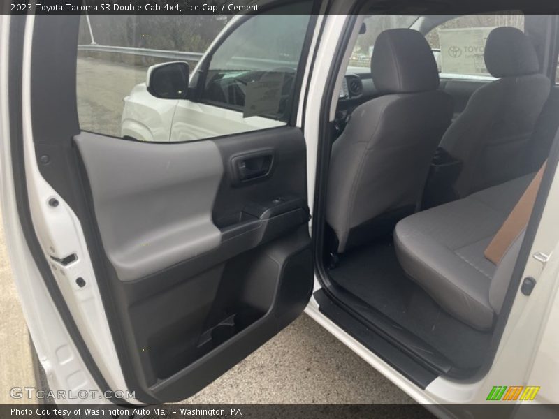 Ice Cap / Cement 2023 Toyota Tacoma SR Double Cab 4x4