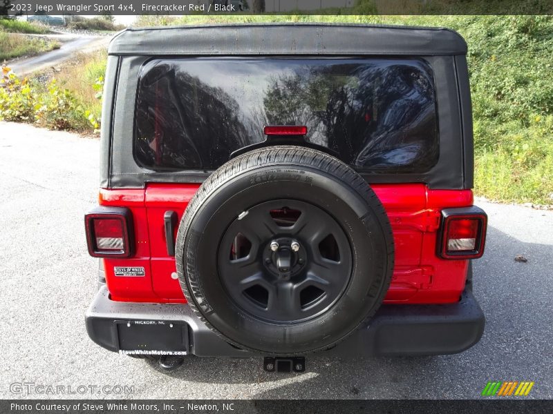 Firecracker Red / Black 2023 Jeep Wrangler Sport 4x4