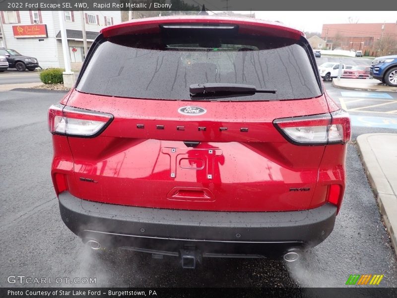 Rapid Red Metallic / Ebony 2022 Ford Escape SEL 4WD