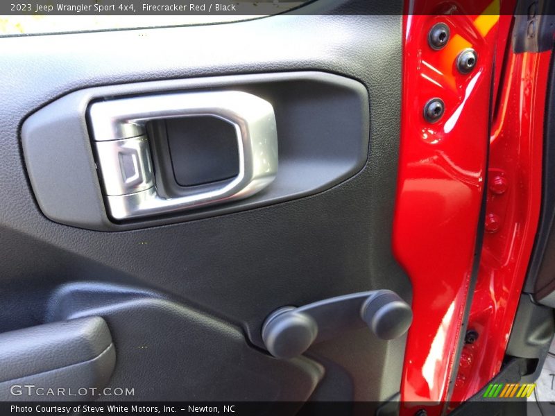 Firecracker Red / Black 2023 Jeep Wrangler Sport 4x4