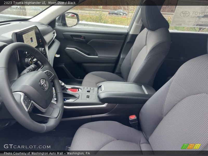 Moon Dust / Black 2023 Toyota Highlander LE