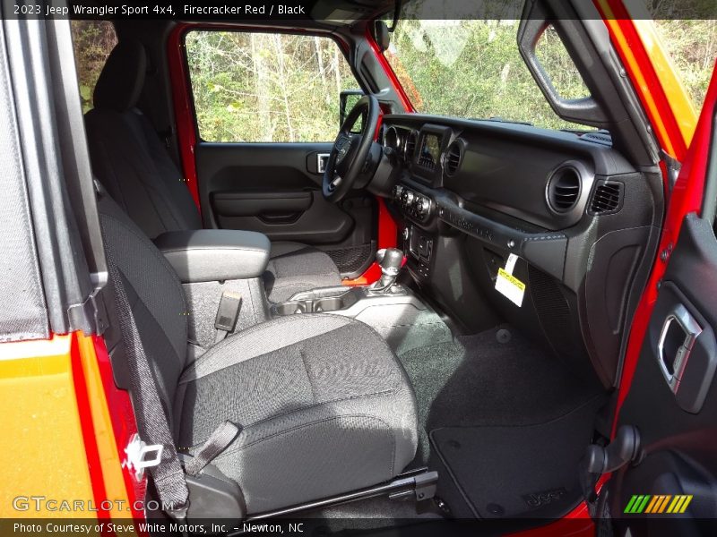 Firecracker Red / Black 2023 Jeep Wrangler Sport 4x4