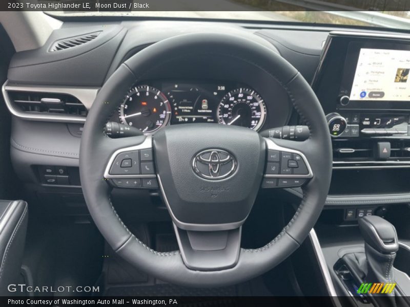  2023 Highlander LE Steering Wheel