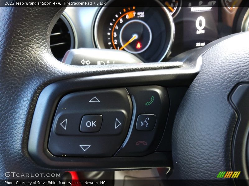 Firecracker Red / Black 2023 Jeep Wrangler Sport 4x4