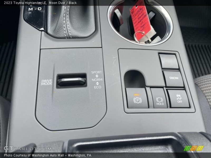 Controls of 2023 Highlander LE