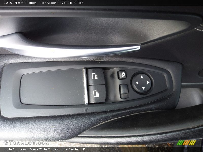 Black Sapphire Metallic / Black 2018 BMW M4 Coupe
