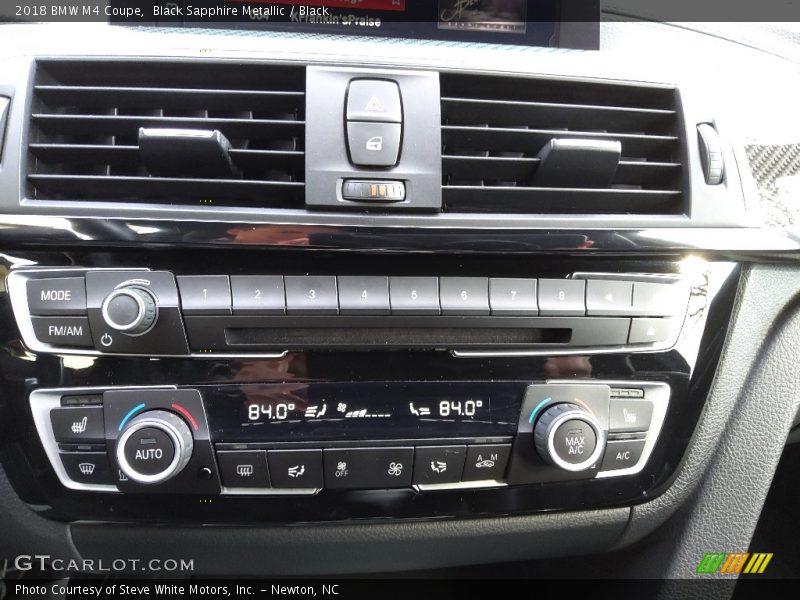 Controls of 2018 M4 Coupe