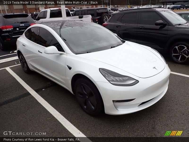 Front 3/4 View of 2019 Model 3 Standard Range