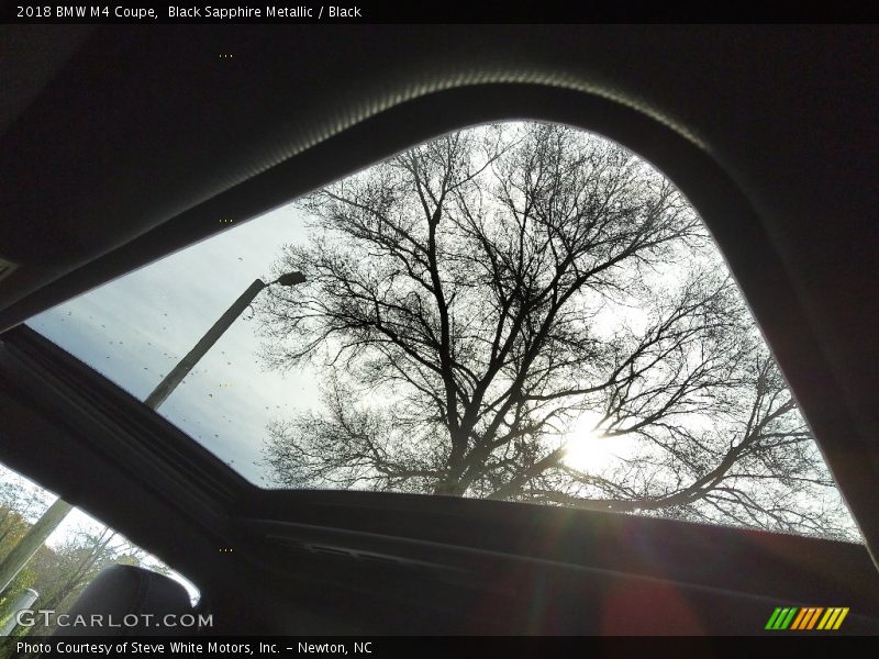 Sunroof of 2018 M4 Coupe