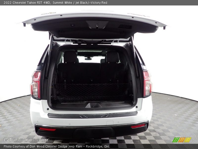 Summit White / Jet Black/­Victory Red 2022 Chevrolet Tahoe RST 4WD