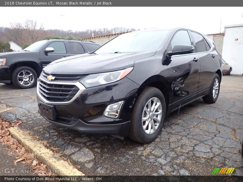 Mosaic Black Metallic / Jet Black 2018 Chevrolet Equinox LT