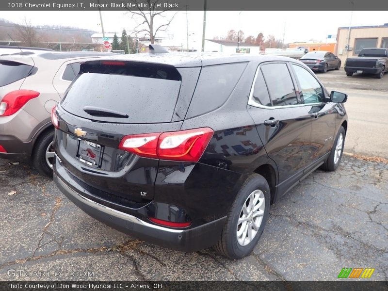 Mosaic Black Metallic / Jet Black 2018 Chevrolet Equinox LT