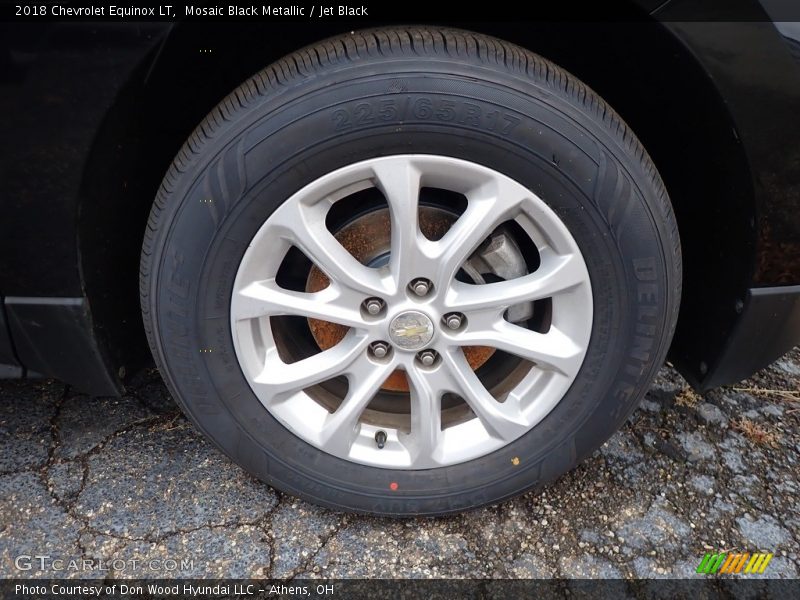 Mosaic Black Metallic / Jet Black 2018 Chevrolet Equinox LT