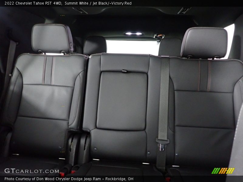 Summit White / Jet Black/­Victory Red 2022 Chevrolet Tahoe RST 4WD