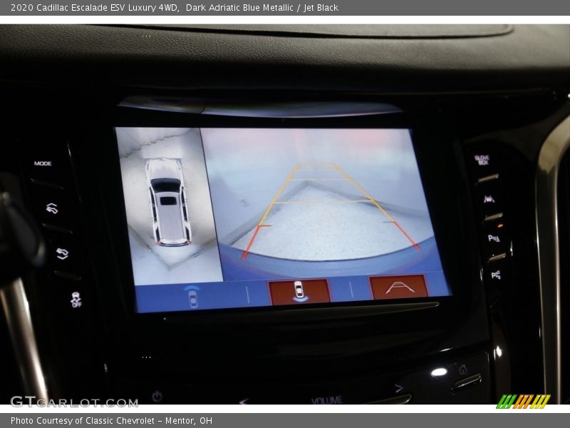 Dark Adriatic Blue Metallic / Jet Black 2020 Cadillac Escalade ESV Luxury 4WD