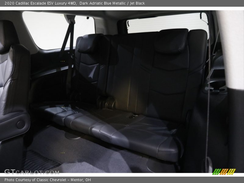 Dark Adriatic Blue Metallic / Jet Black 2020 Cadillac Escalade ESV Luxury 4WD