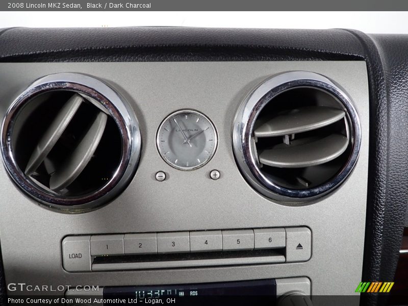 Black / Dark Charcoal 2008 Lincoln MKZ Sedan