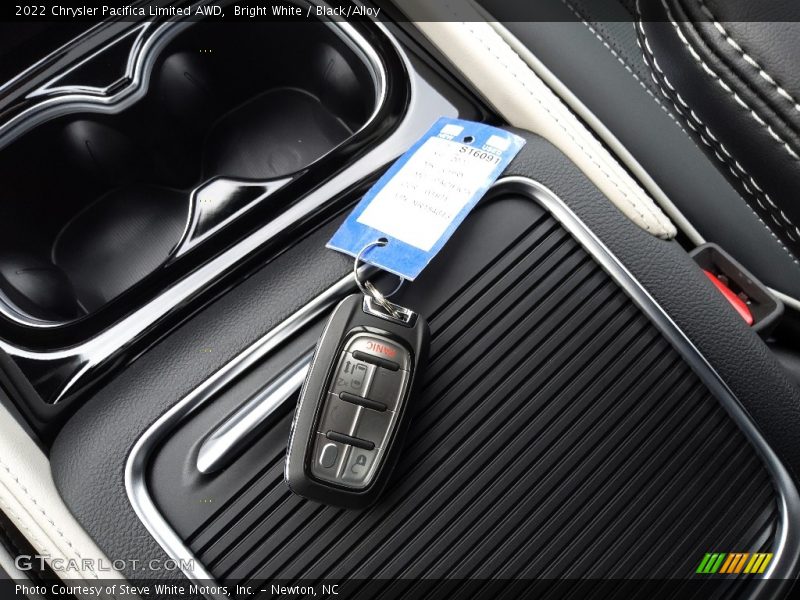 Bright White / Black/Alloy 2022 Chrysler Pacifica Limited AWD
