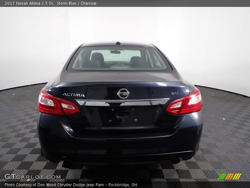Storm Blue / Charcoal 2017 Nissan Altima 2.5 SV