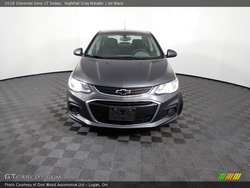 Nightfall Gray Metallic / Jet Black 2018 Chevrolet Sonic LT Sedan