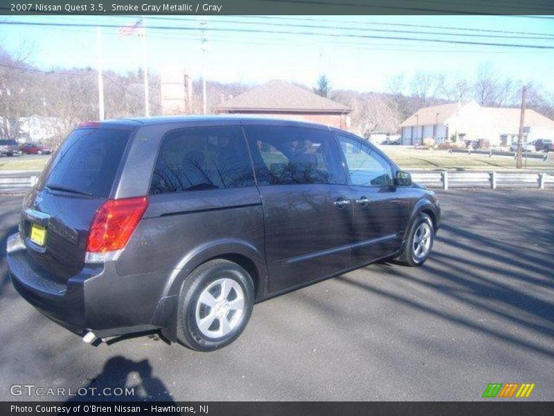 Smoke Gray Metallic / Gray 2007 Nissan Quest 3.5