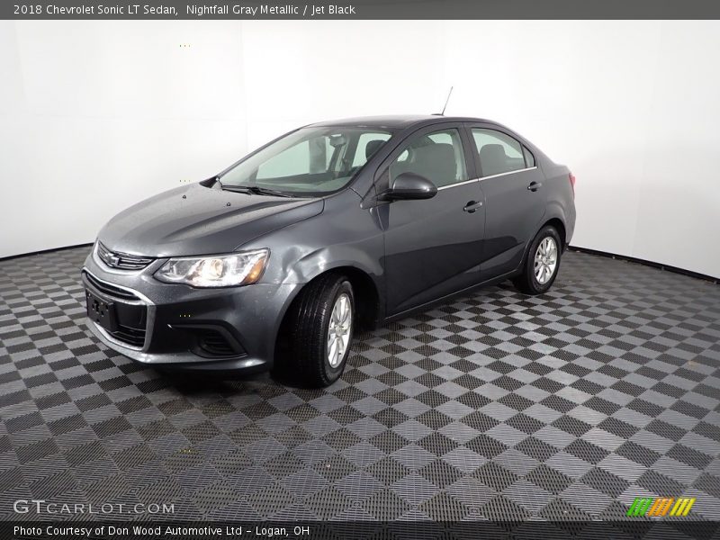 Nightfall Gray Metallic / Jet Black 2018 Chevrolet Sonic LT Sedan