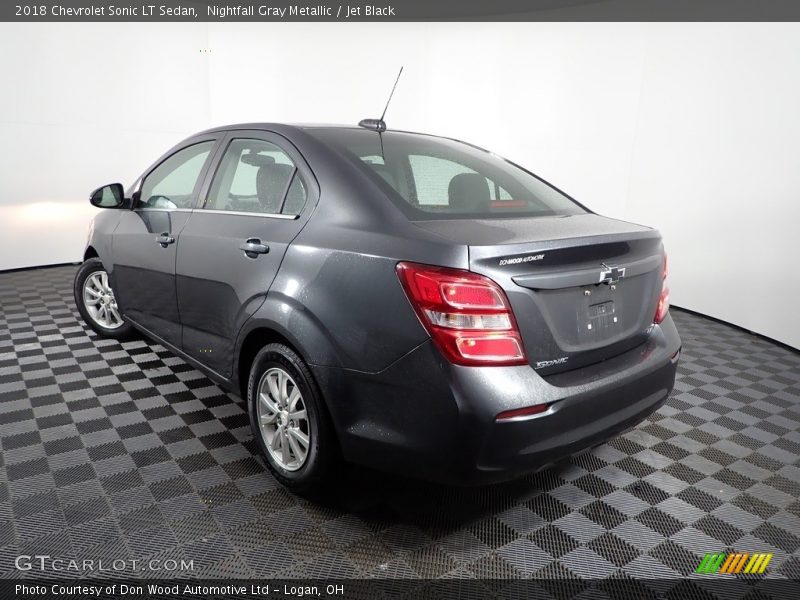 Nightfall Gray Metallic / Jet Black 2018 Chevrolet Sonic LT Sedan