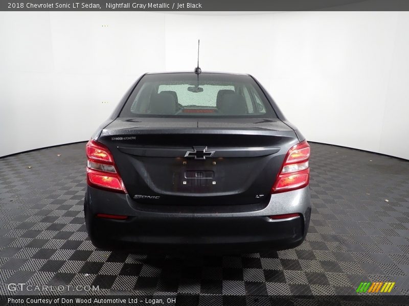 Nightfall Gray Metallic / Jet Black 2018 Chevrolet Sonic LT Sedan