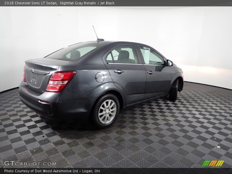 Nightfall Gray Metallic / Jet Black 2018 Chevrolet Sonic LT Sedan
