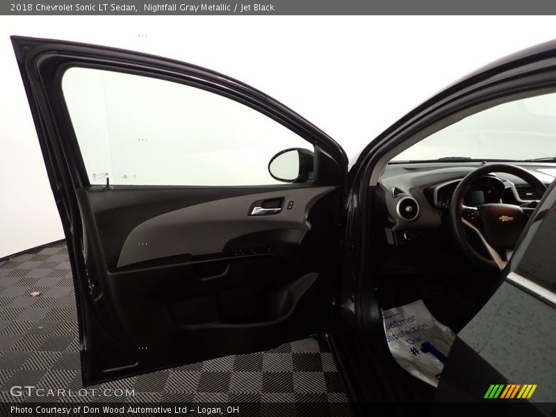 Nightfall Gray Metallic / Jet Black 2018 Chevrolet Sonic LT Sedan