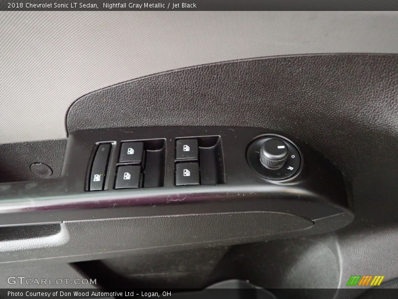 Nightfall Gray Metallic / Jet Black 2018 Chevrolet Sonic LT Sedan