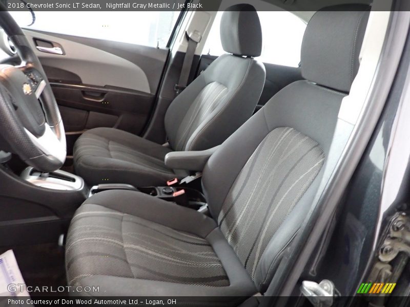 Nightfall Gray Metallic / Jet Black 2018 Chevrolet Sonic LT Sedan