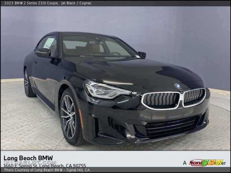 Jet Black / Cognac 2023 BMW 2 Series 230i Coupe