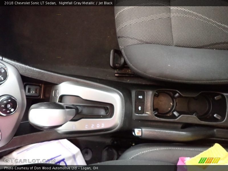 Nightfall Gray Metallic / Jet Black 2018 Chevrolet Sonic LT Sedan