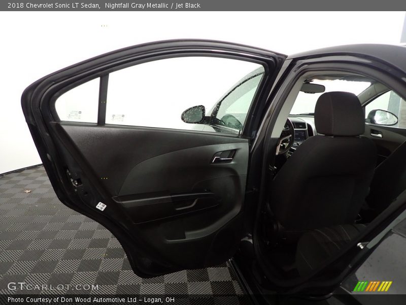 Nightfall Gray Metallic / Jet Black 2018 Chevrolet Sonic LT Sedan