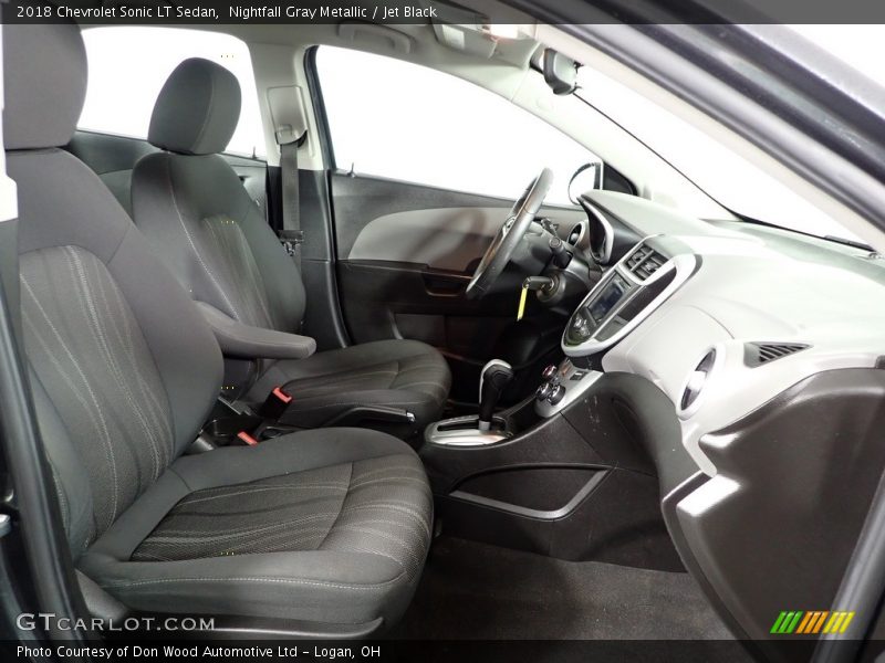 Nightfall Gray Metallic / Jet Black 2018 Chevrolet Sonic LT Sedan