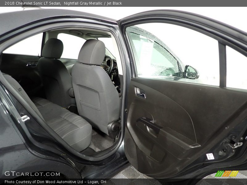 Nightfall Gray Metallic / Jet Black 2018 Chevrolet Sonic LT Sedan