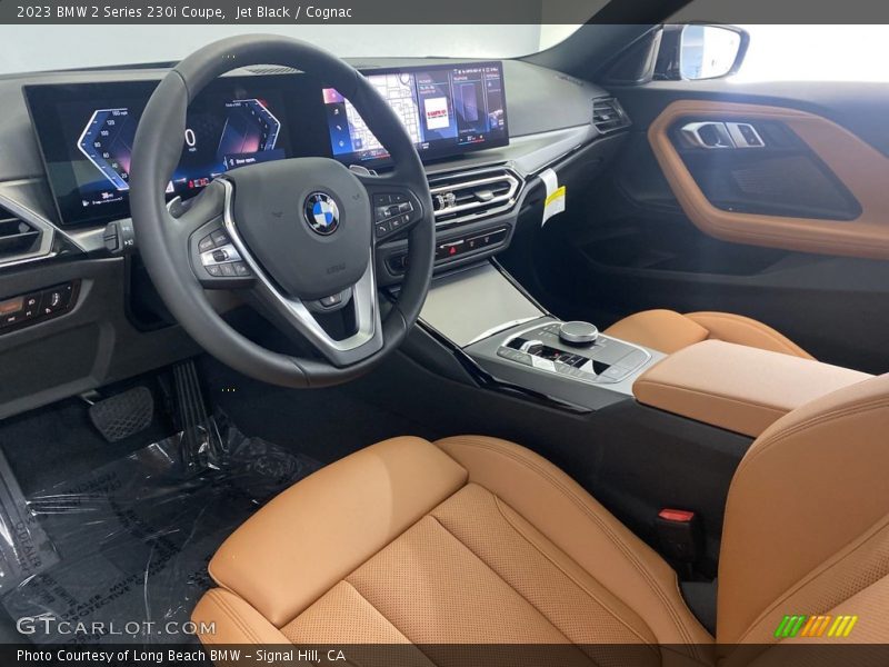 Jet Black / Cognac 2023 BMW 2 Series 230i Coupe