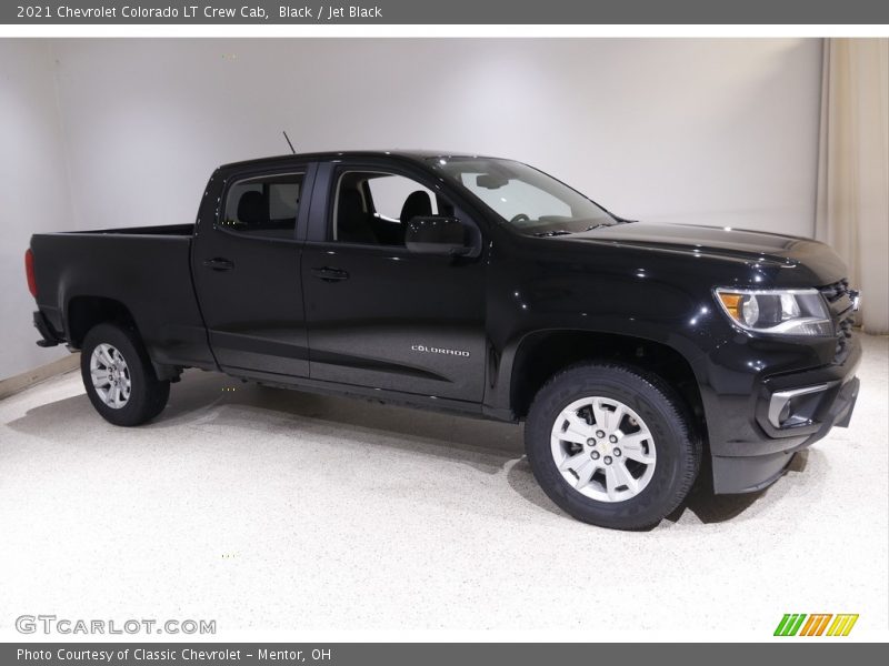 Black / Jet Black 2021 Chevrolet Colorado LT Crew Cab