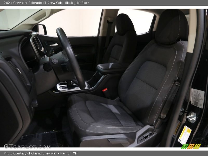 Front Seat of 2021 Colorado LT Crew Cab