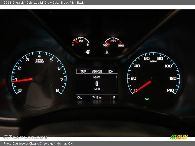  2021 Colorado LT Crew Cab LT Crew Cab Gauges