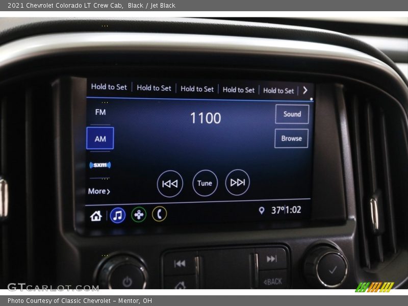 Controls of 2021 Colorado LT Crew Cab