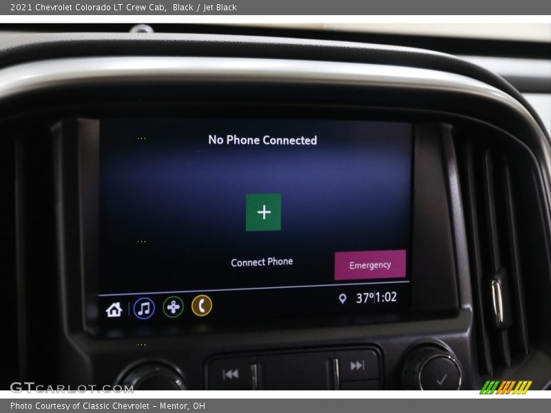 Controls of 2021 Colorado LT Crew Cab