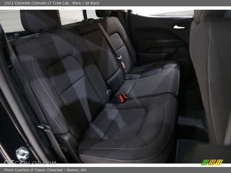 Rear Seat of 2021 Colorado LT Crew Cab